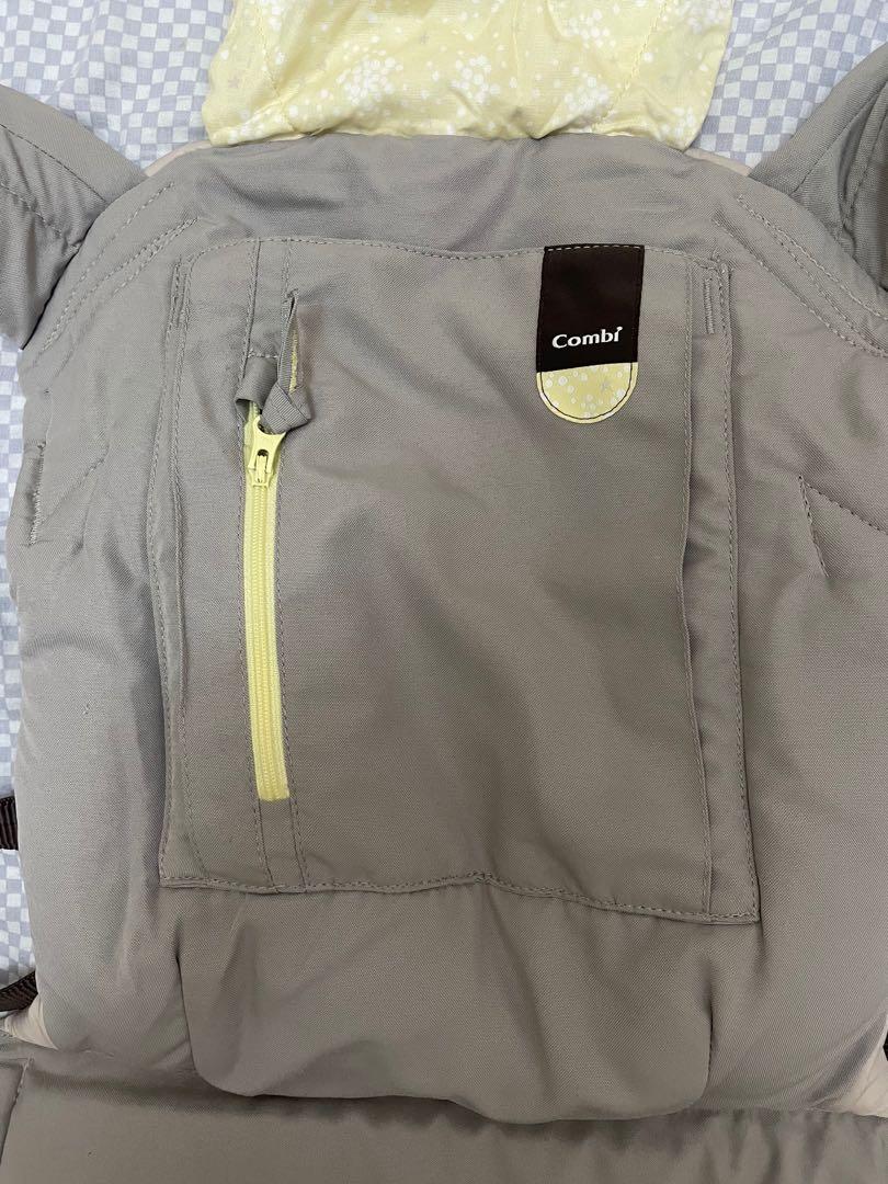 Combi Baby Carrier (Category: Carriers & Slings) located in Muntinlupa City. Submitted by patfollosco (Listing ID 1062904986, Image 2). Description: Used only once. Japan quality Di hiyang si baby, mas prefer niyang binubuhat siya. No box..