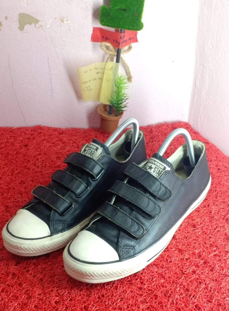 Leather velcro converse cheap