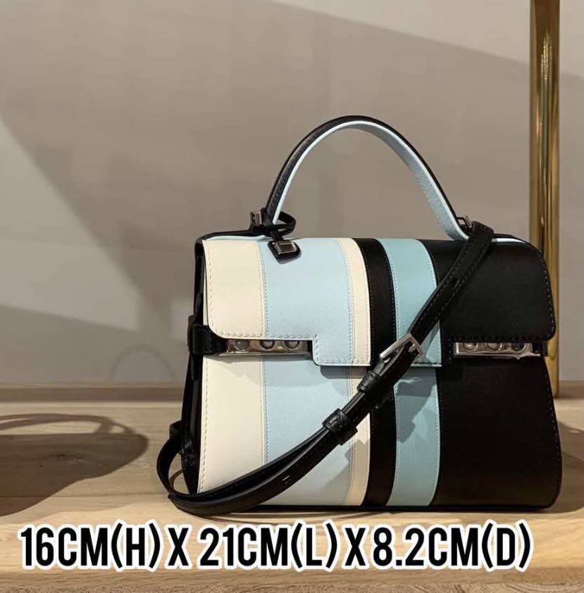 Pre-order] DELVAUX Tempete MM (Black / Silver), Luxury, Bags & Wallets on  Carousell