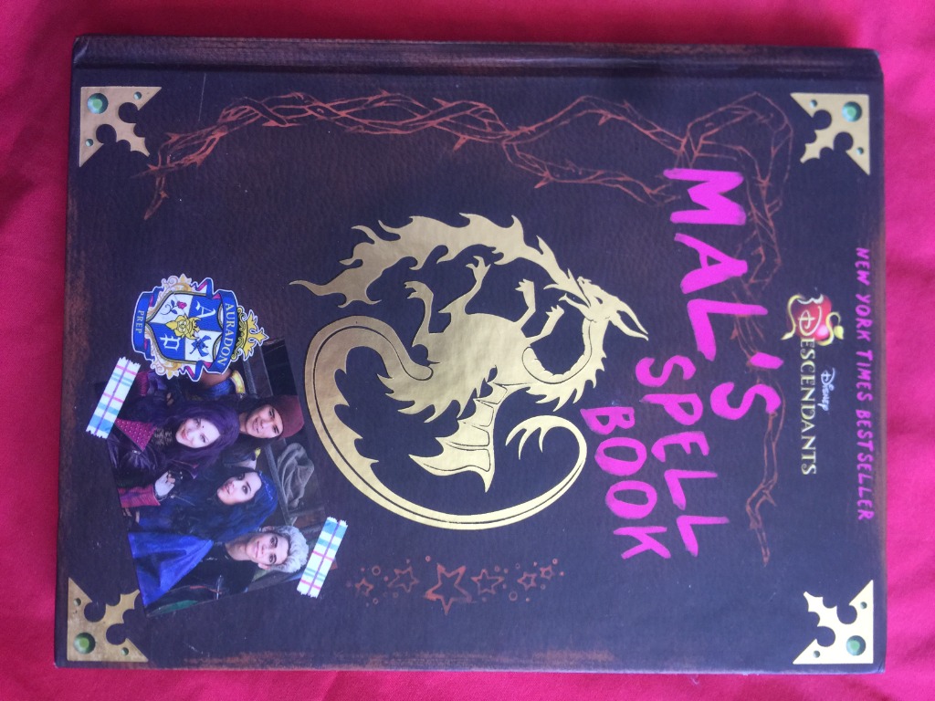 Disney Descendants: Mal's Spell Book, Hobbies & Toys, Books & Magazines ...