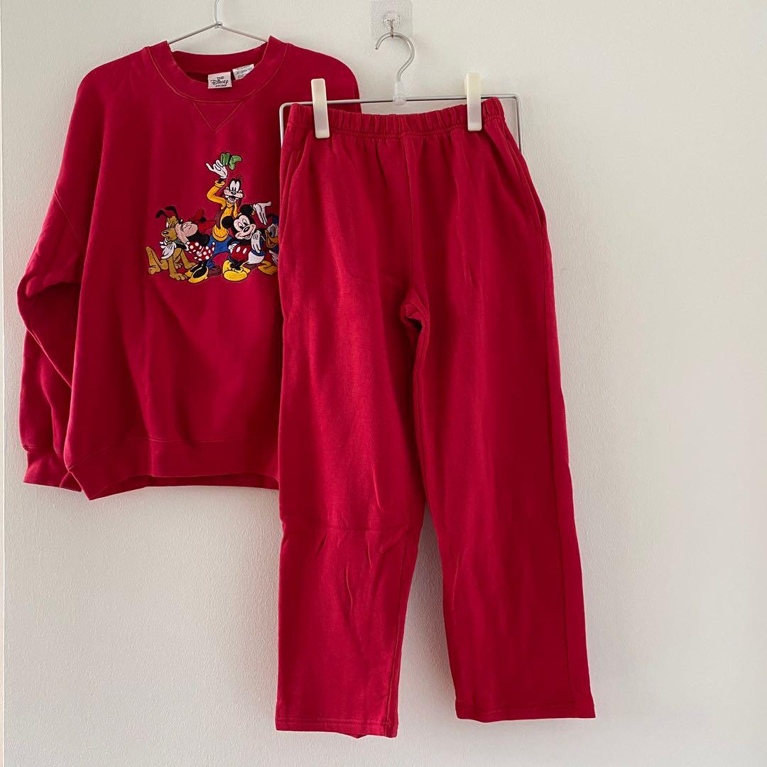 Red sweatshirt sale and sweatpants