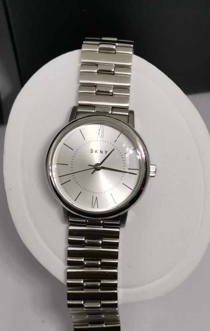 DKNY Women s Willoughby Three Hand Stainless Steel Watch