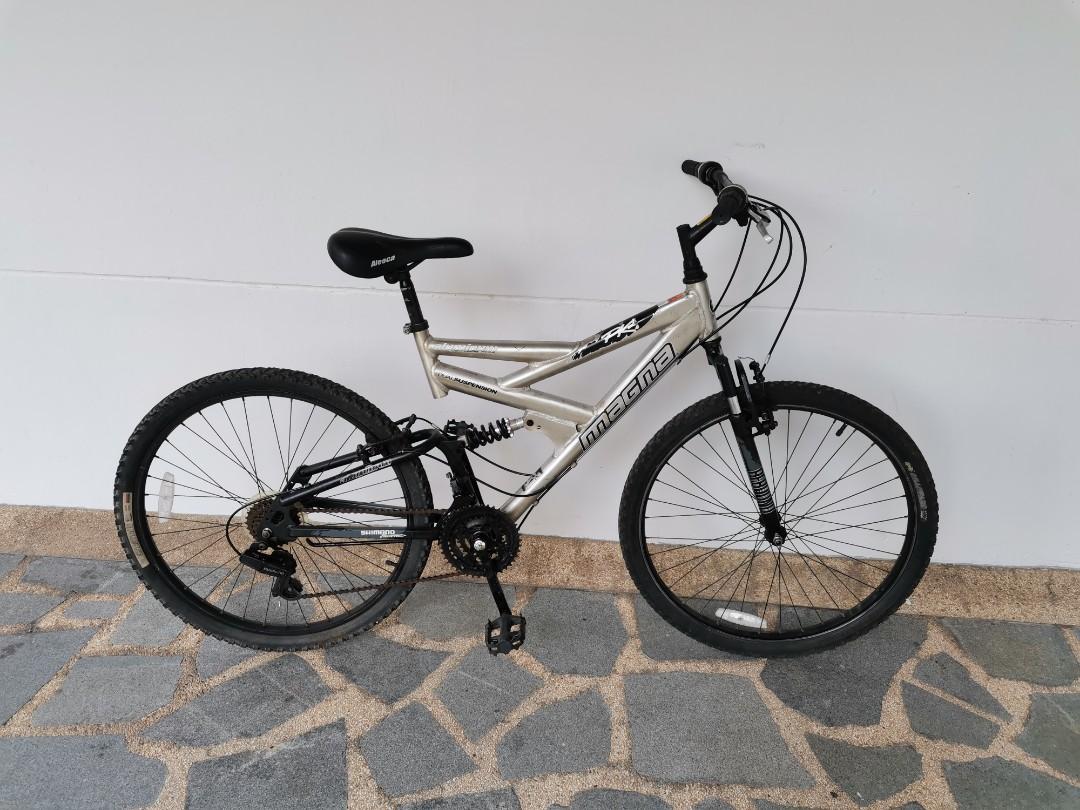 aluminium frame mountain bike