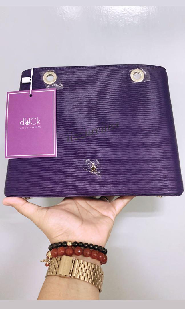 dUCk Dahlia Bag in Pansy Purple, Women's Fashion, Bags & Wallets