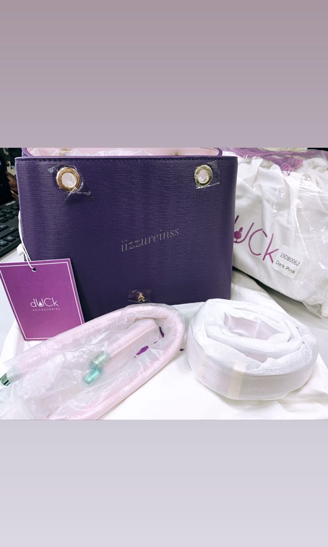 dUCk Dahlia Bag in Pansy Purple, Women's Fashion, Bags & Wallets