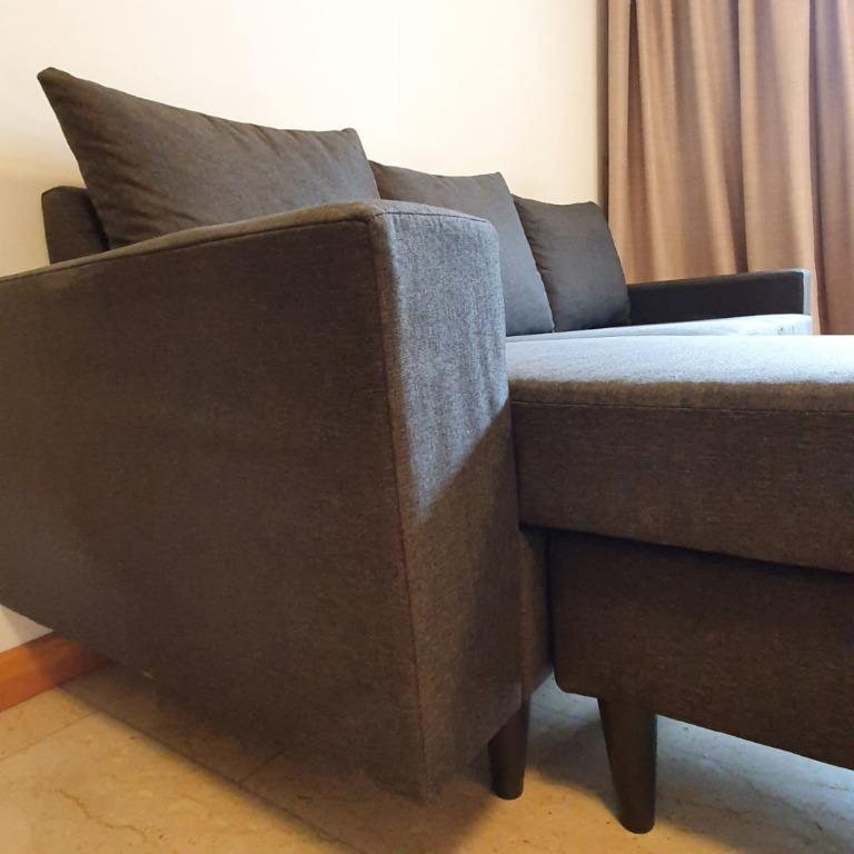 Ejiro II Lshape Sofa Forty Two, Furniture & Home Living, Furniture