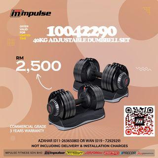 Dumbbell 40kg Sports Carousell Malaysia