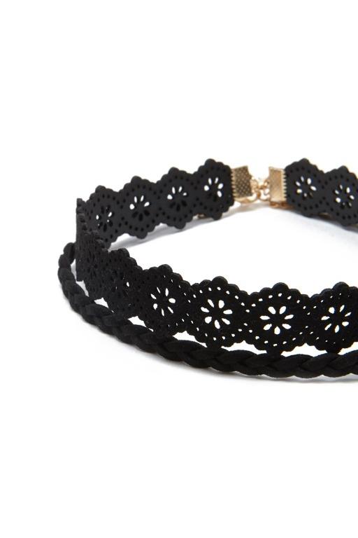 Forever 21 black choker sales