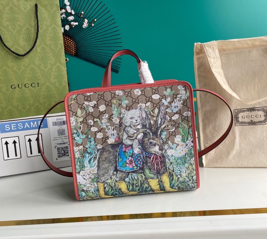 GG Children's Yuko Higuchi tote bag, Women's Fashion, Bags & Wallets ...