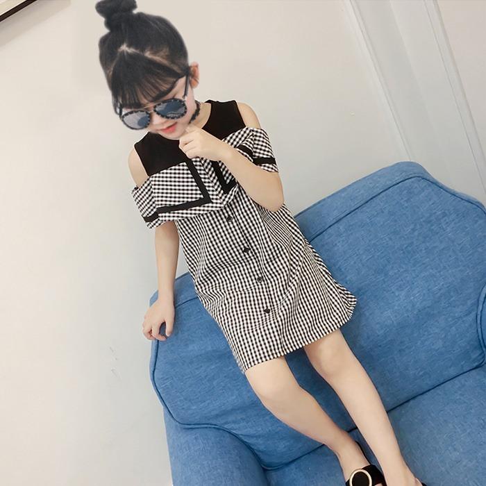 Children's clothing outlet girl dress