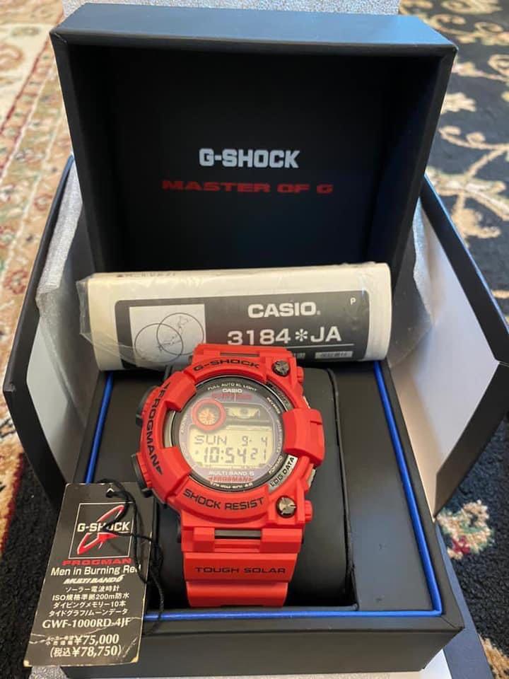 G SHOCK FROGMAN RD NOS Men s Fashion Watches Accessories