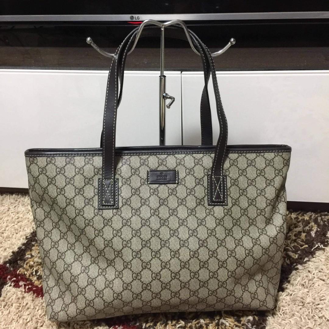 Gucci tote bag, Luxury, Bags & Wallets on Carousell