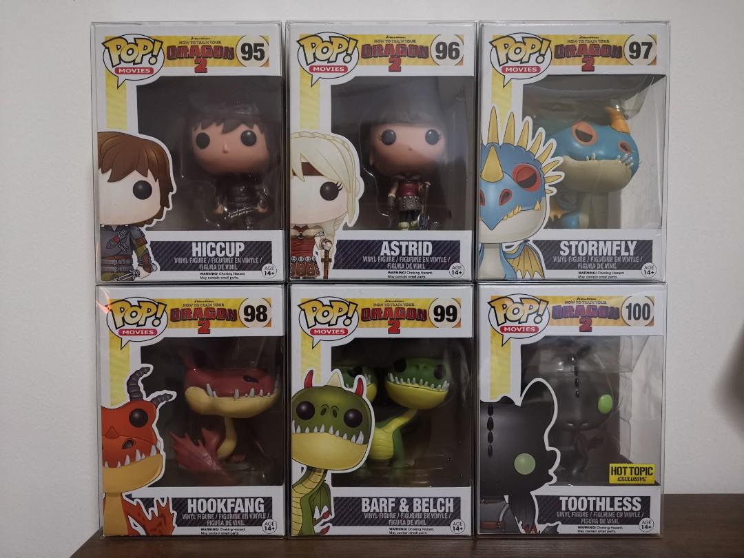 How to train your dragon Funko Pop Set