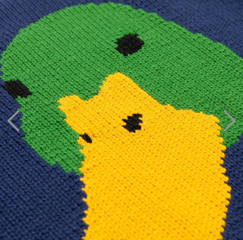 HUMAN MADE®️ Duck Head Raglan Sleeve Knit, 男裝, 上身及套裝, T