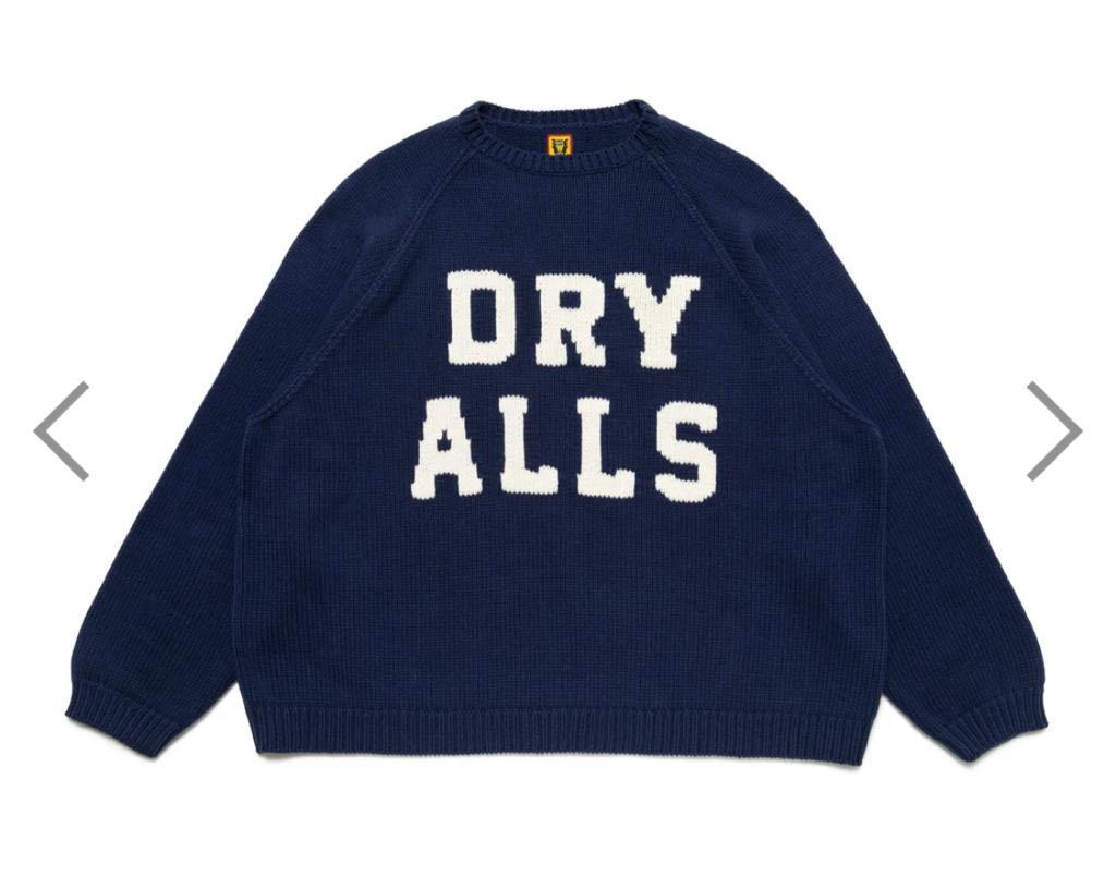 HUMAN MADE®️ Duck Head Raglan Sleeve Knit, 男裝, 上身及套裝, T 