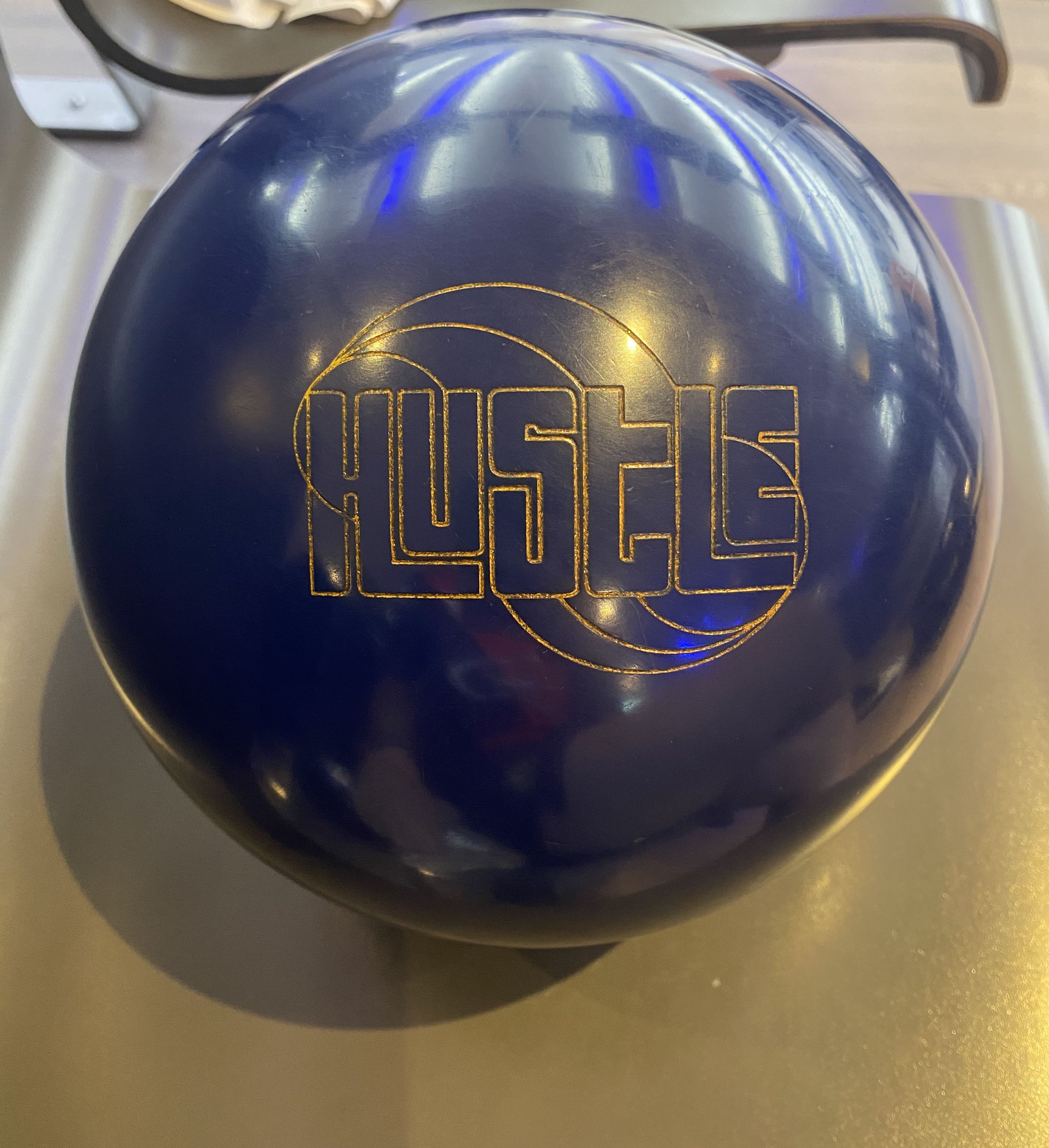 Hustle Ink Roto Grip Bowling Ball, Sports Equipment, Sports & Games, Billiards & Bowling on