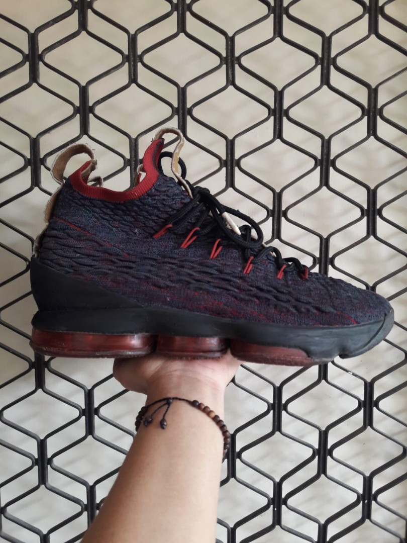 lebron 15 multicolor black
