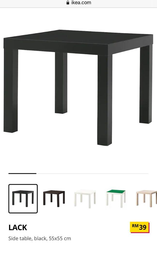 Ikea Lack/table, Furniture & Home Living, Furniture, Tables & Sets on