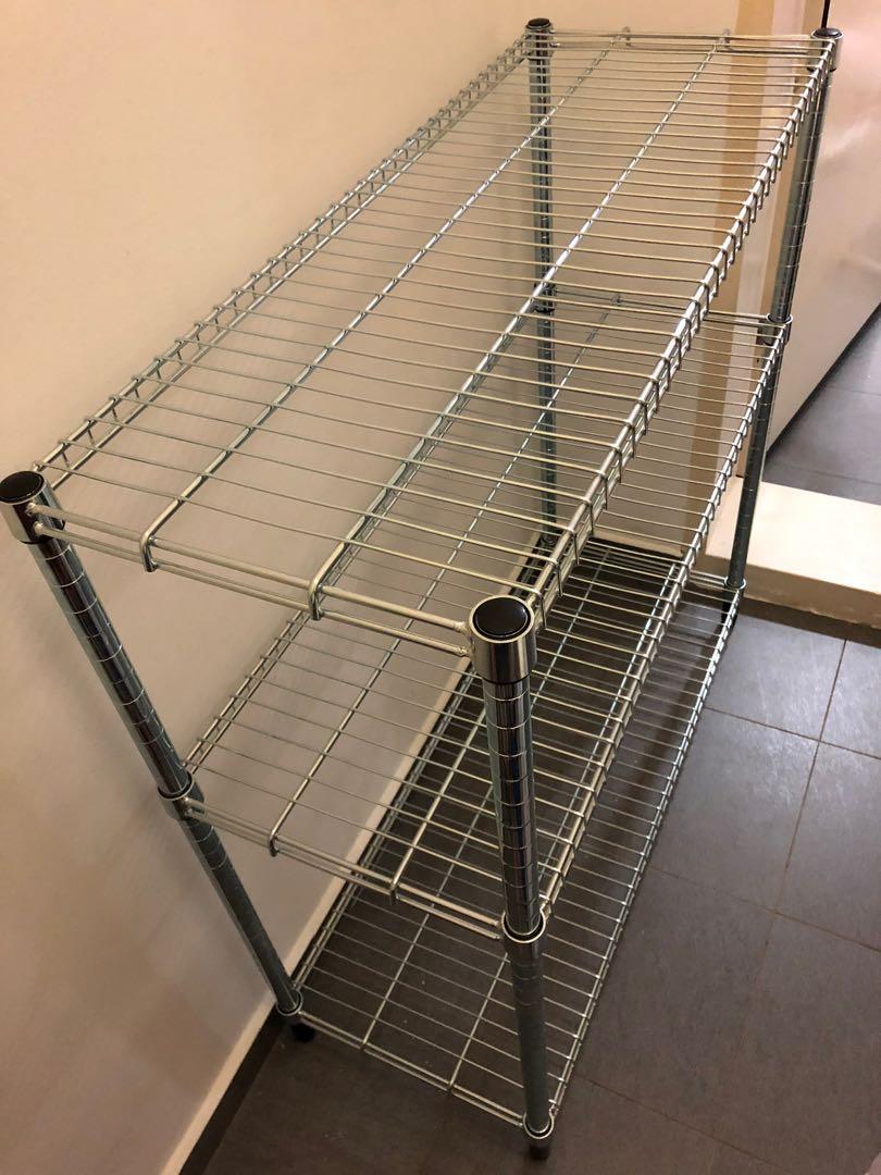 IKEA Metal Shelf, Furniture & Home Living, Furniture, Shelves,
