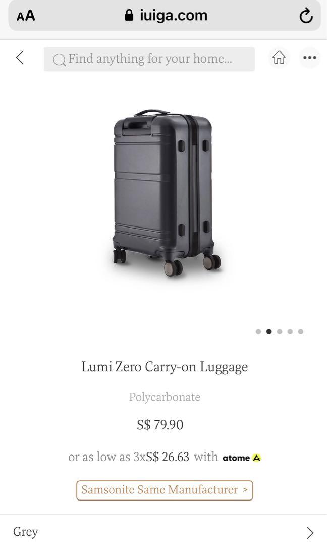 IUIGA - Very FAQs: What are the acceptable sizes for cabin luggage