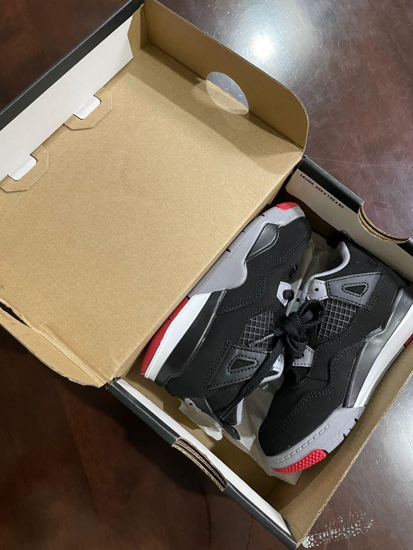 jordan retro 4 size 4