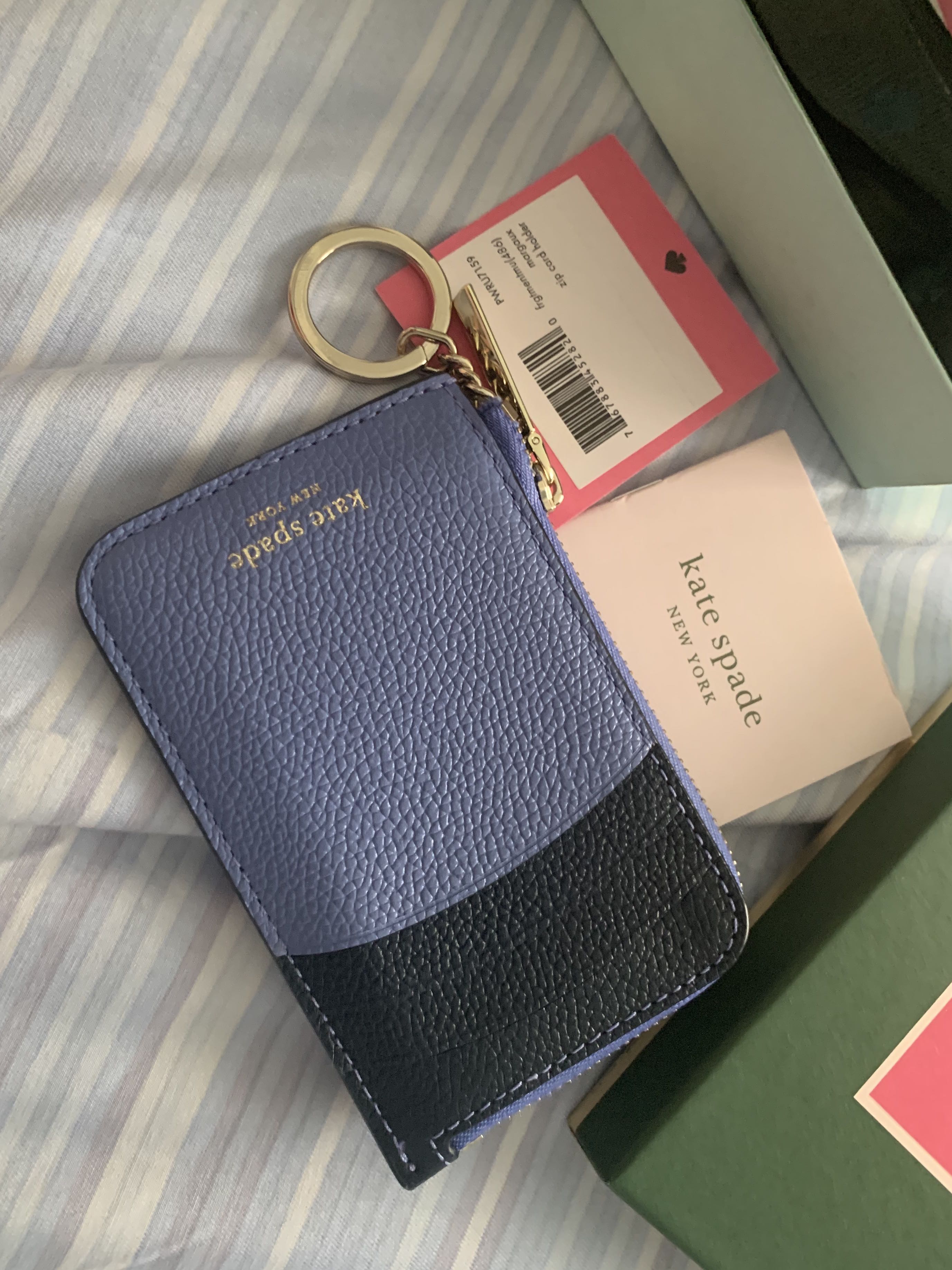 Kate spade Margaux Zip Around Leather Card Holder