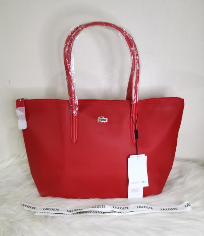 Lacoste Tote Bag from hongkong (red 
