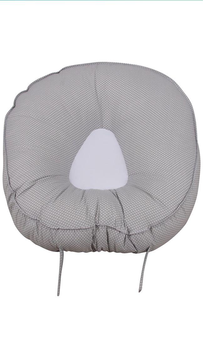 Leachco Podster Gray Pin Dot Baby Lounger Babies Kids Baby