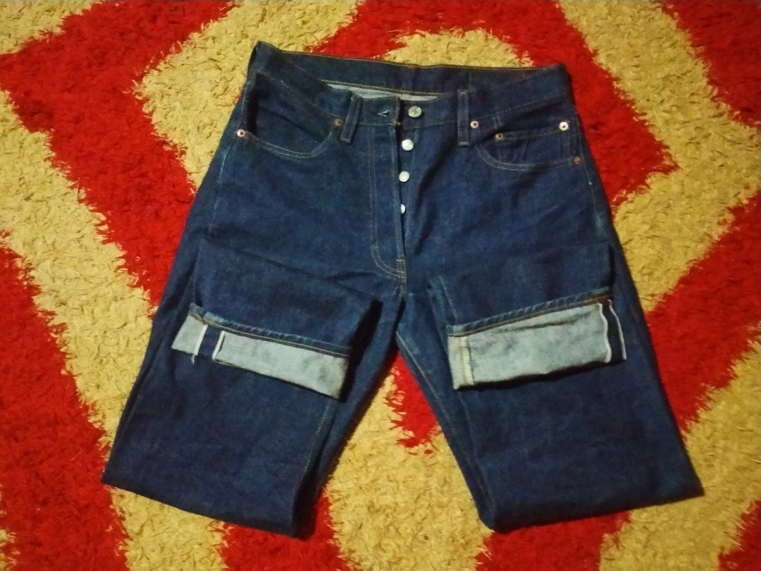 levis 501 big e button 555