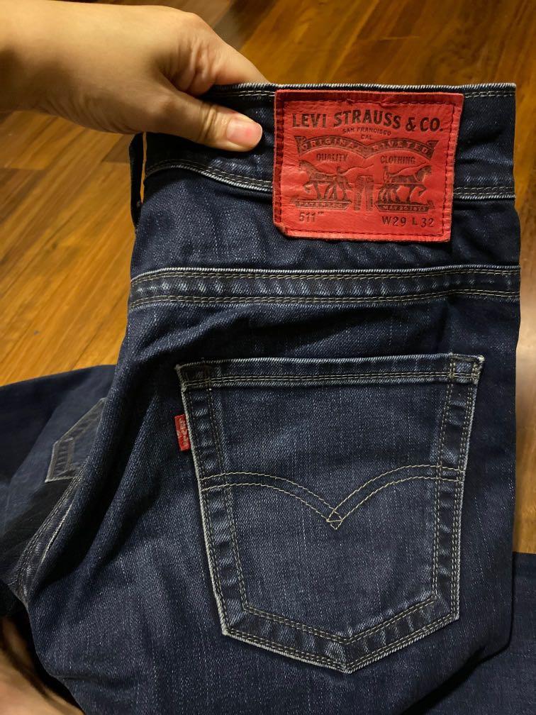 Levi's Jeans 511 (Red label), Men's Fashion, Bottoms, Jeans on Carousell