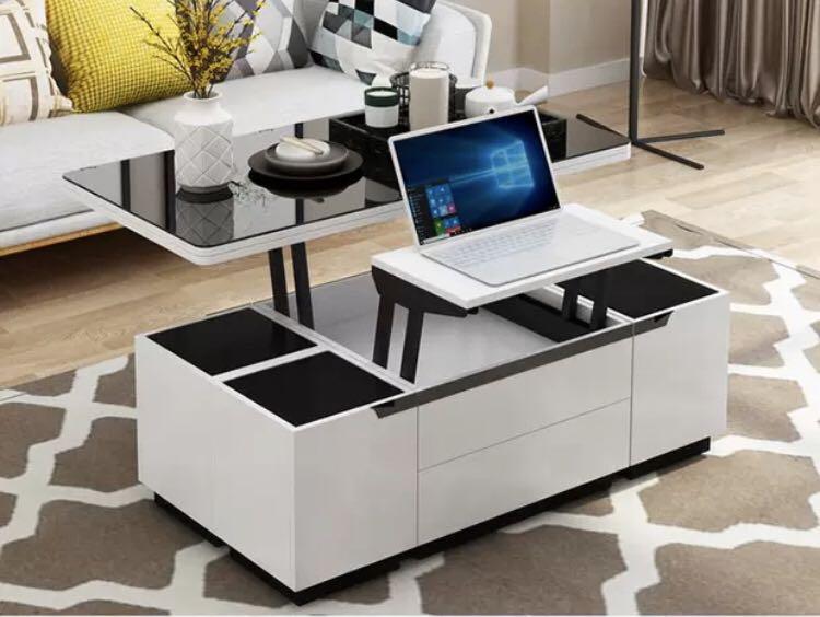 升降茶几/變形茶几餐桌Lifting coffee table/transforming coffee table dining table包