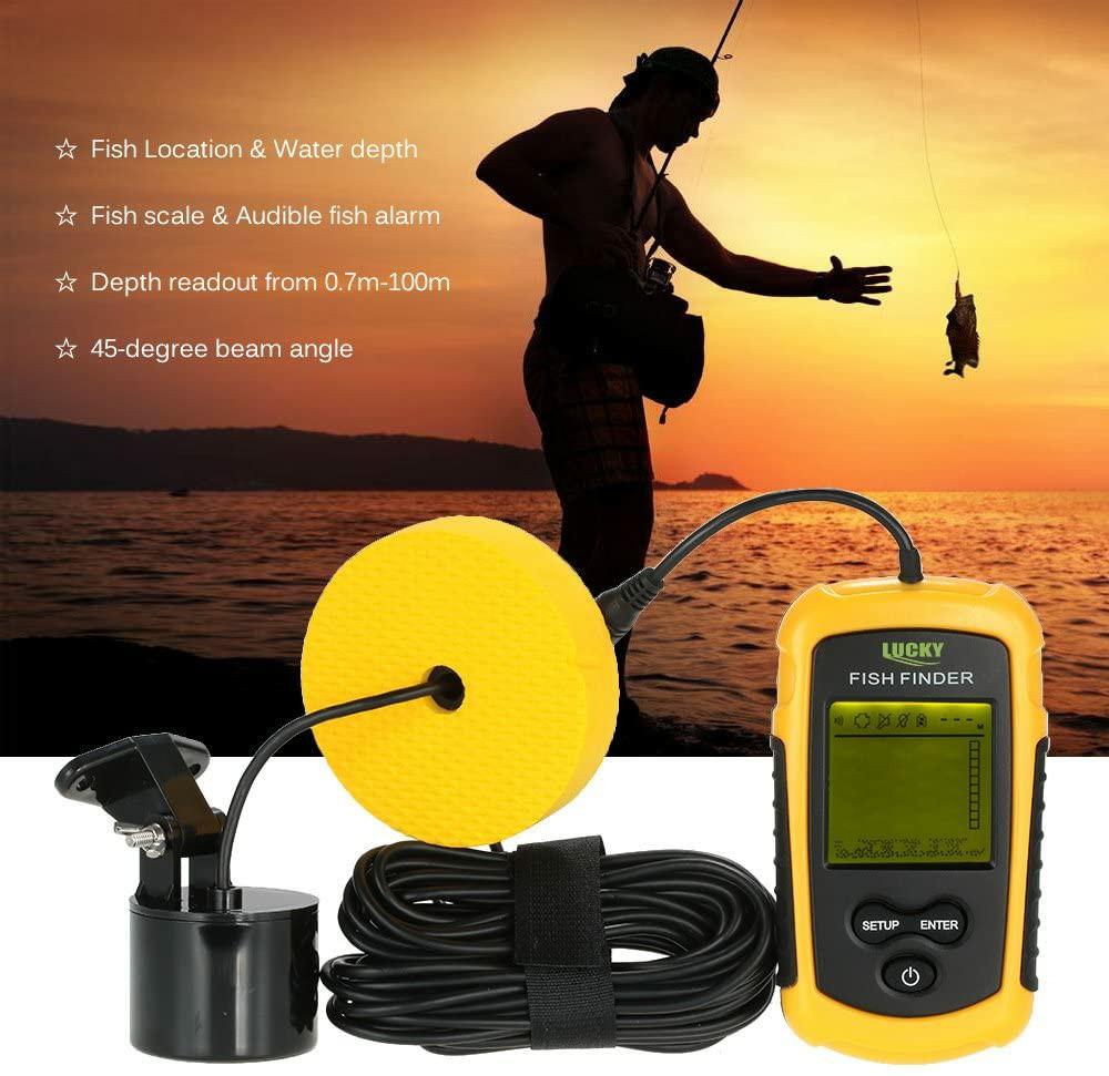 Lixada Fishing Finder Portable Fishing Sonar Sensor for Fish Depth  Detection, Photography, Photography Accessories, Other Photography  Accessories on Carousell