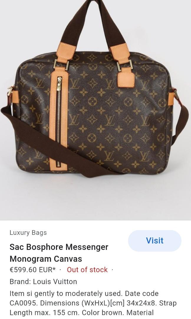 Sac Bosphore Messenger Monogram – Keeks Designer Handbags
