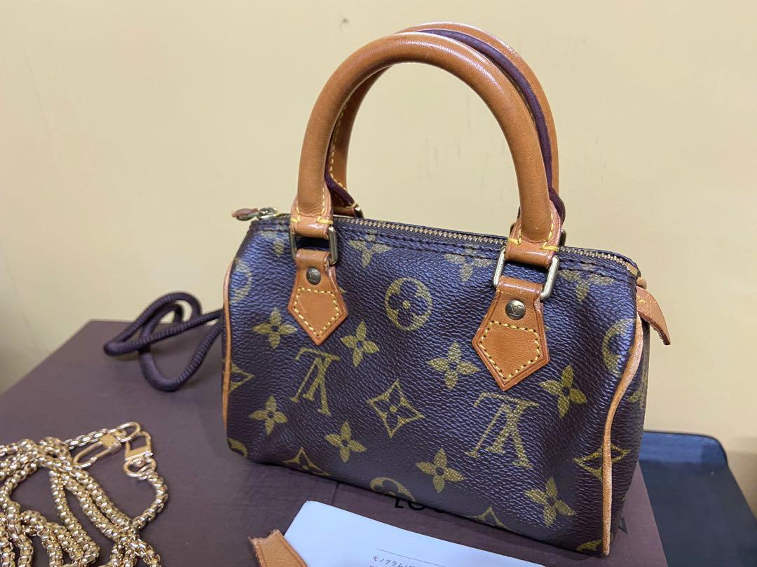 Authentic Louis Vuitton Speedy Mini HL in Monogram, Luxury, Bags & Wallets  on Carousell