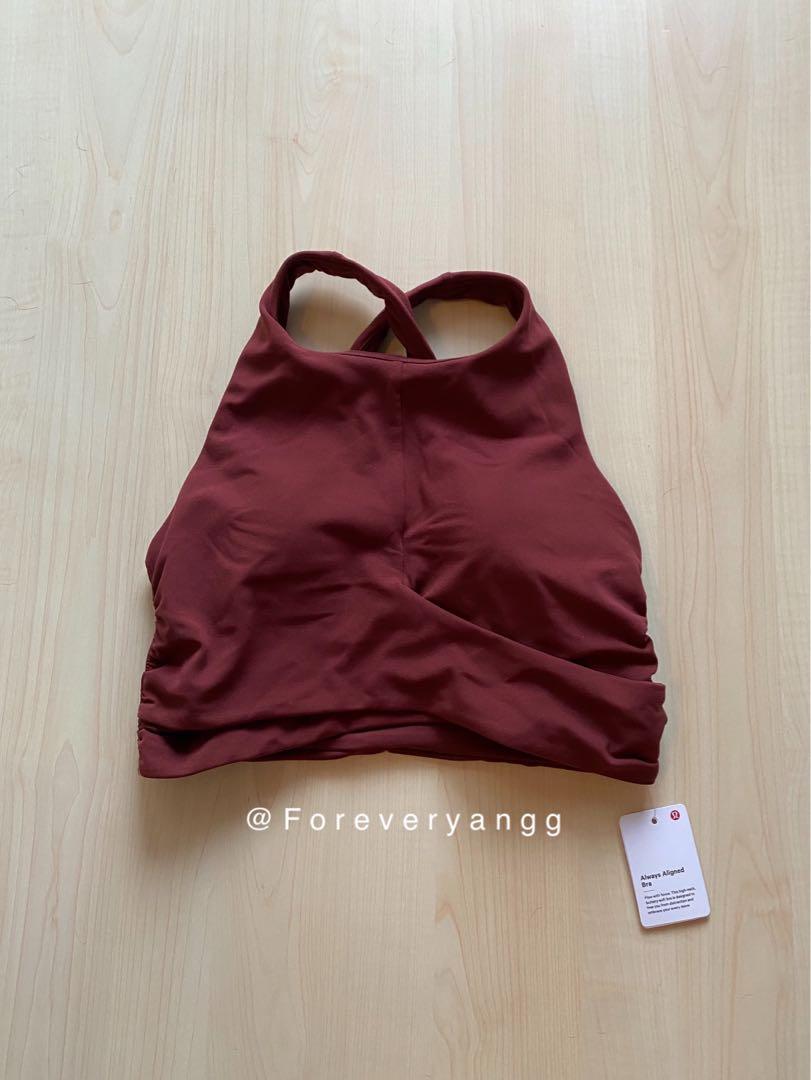 Lululemon NWT Always Aligned Bra, Women 