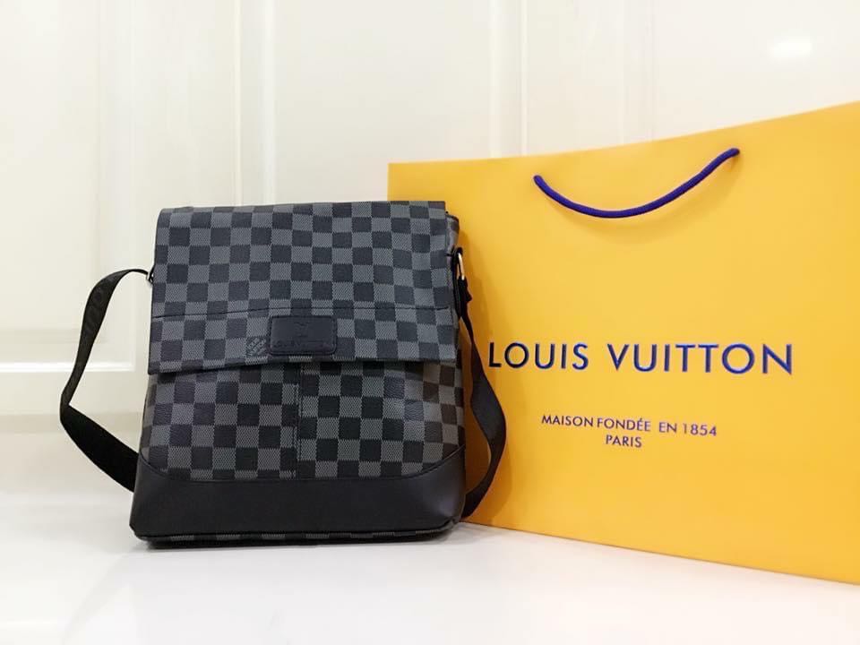 LV men's sling bag, Luxury, Bags & Wallets on Carousell