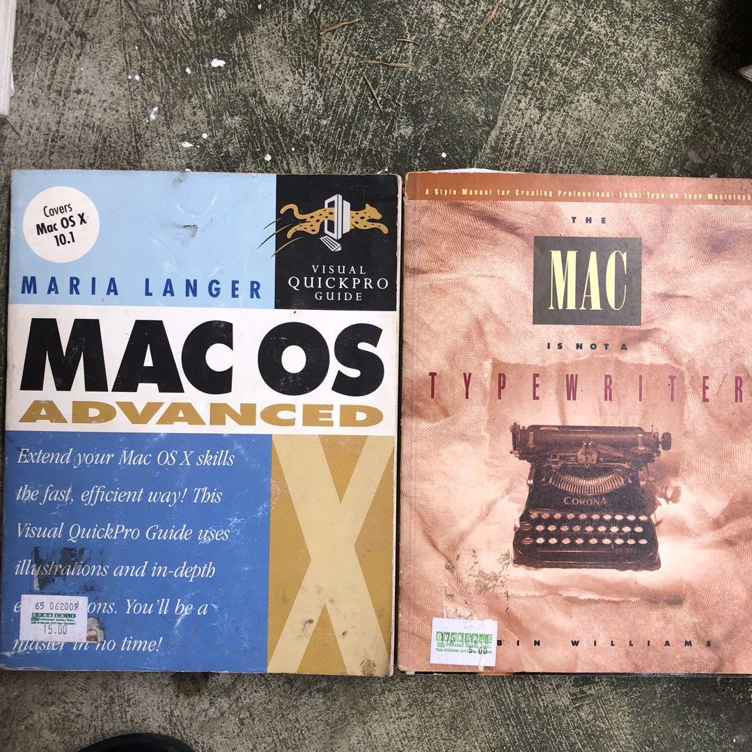 Mac OS/Macbook/Windows/Computer/Graphic Design Books (Category: Textbooks) located in Cebu City. Submitted by twaysew (Listing ID 1062821632, Image 3). Description: 50 each X MEANS SOLD .