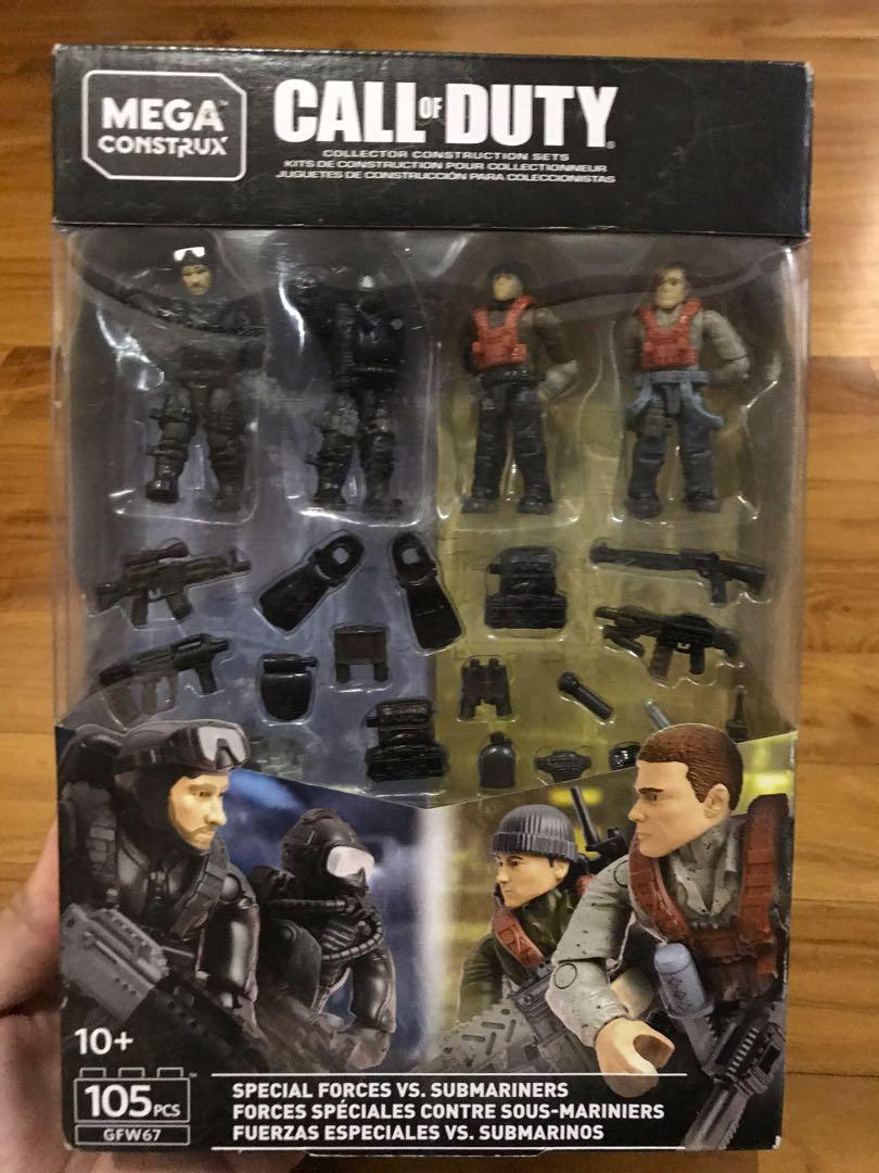 Mega Construx Call Of Duty Special Forces Vs Submariners Set 