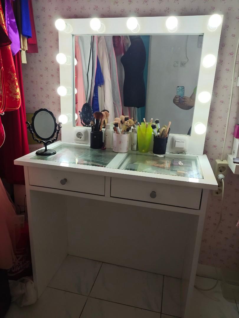 meja rias meja makeup vanity mirror