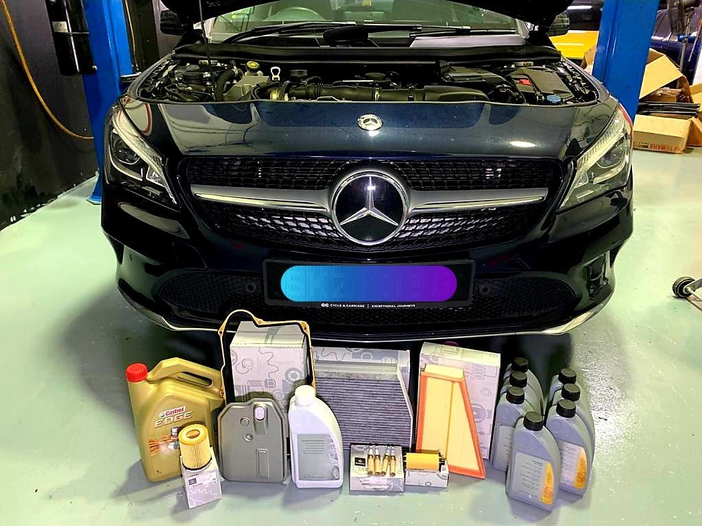 Mercedes Benz Service B+ Package, Car Accessories, Car Workshops