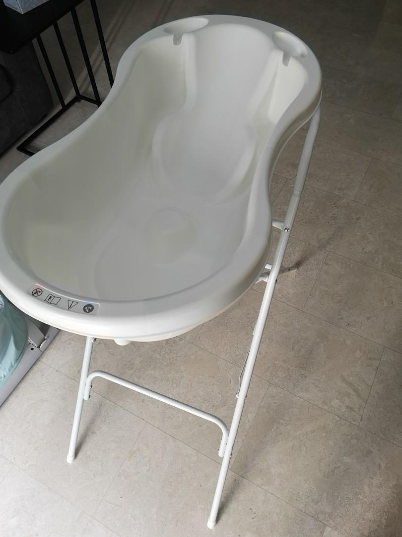 Mothercare baby bath tub with stand, Babies & Kids, Bathing & Changing