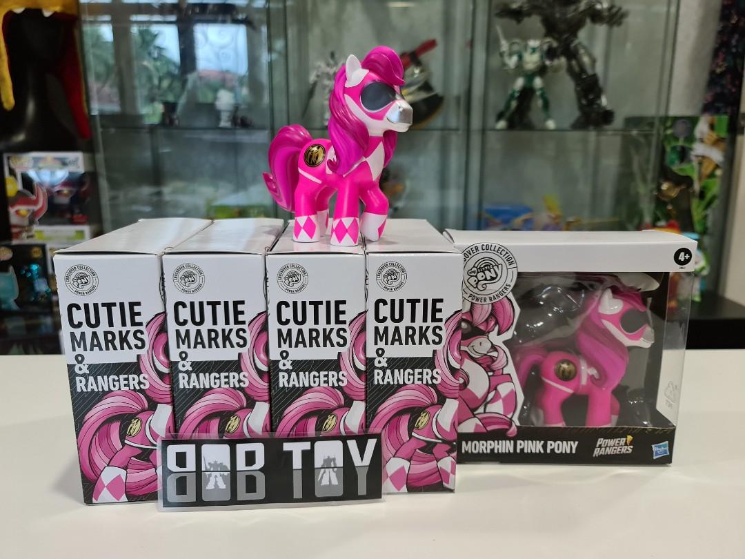My Little Pony Mighty Morphin Power Rangers Crossover Collection Pink ...