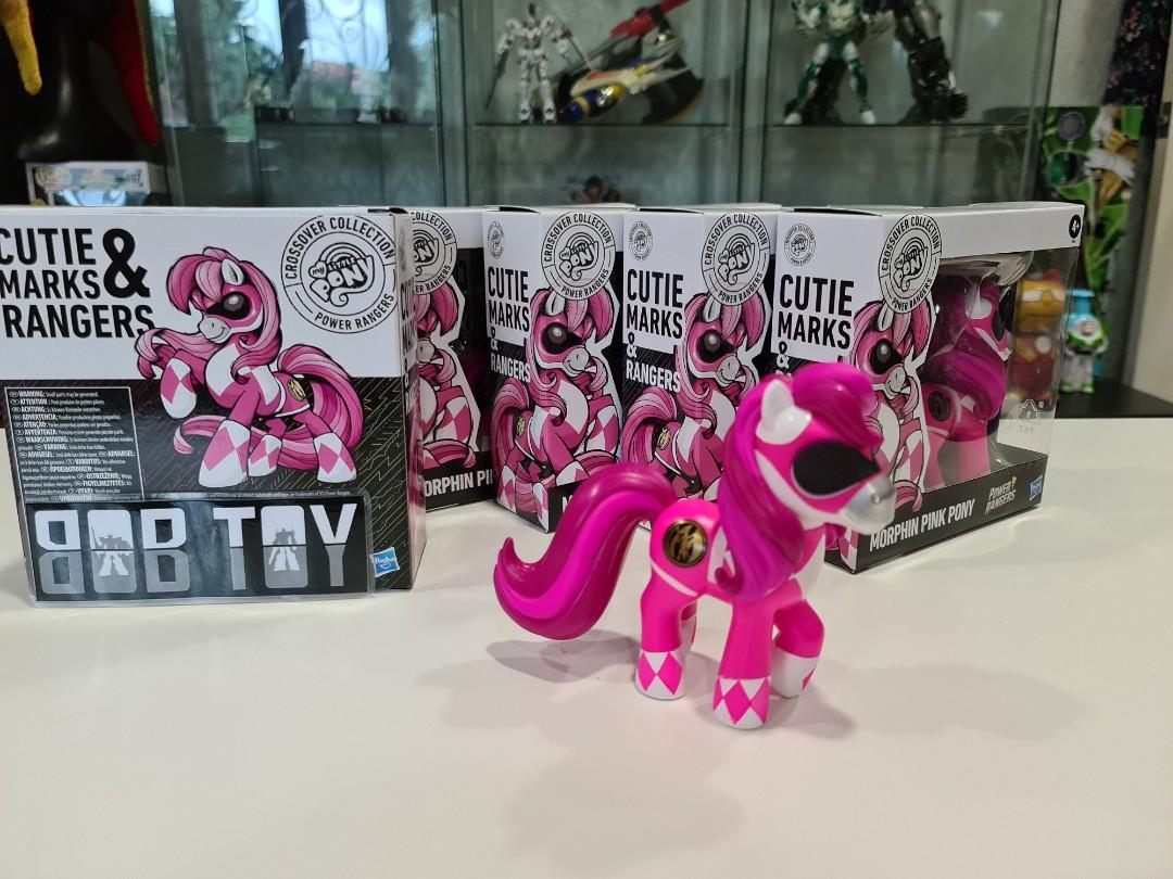 My Little Pony Mighty Morphin Power Rangers Crossover Collection Pink ...