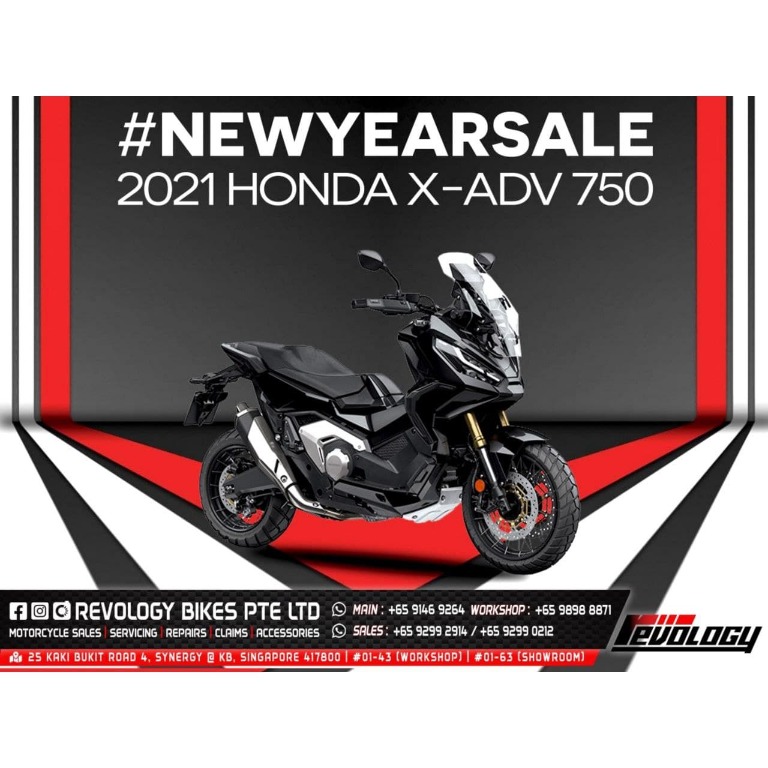 New Year Sale Honda X Adv 750 21 Black Xadv For Sale Motorcycles Motorcycles For Sale Class 2 On Carousell