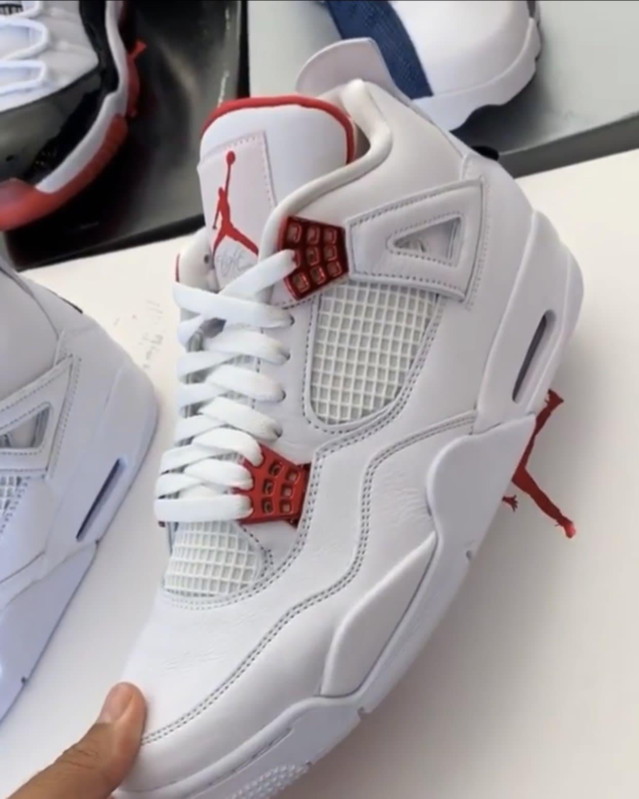 Jordan 4 retro metallic red womens Outlet