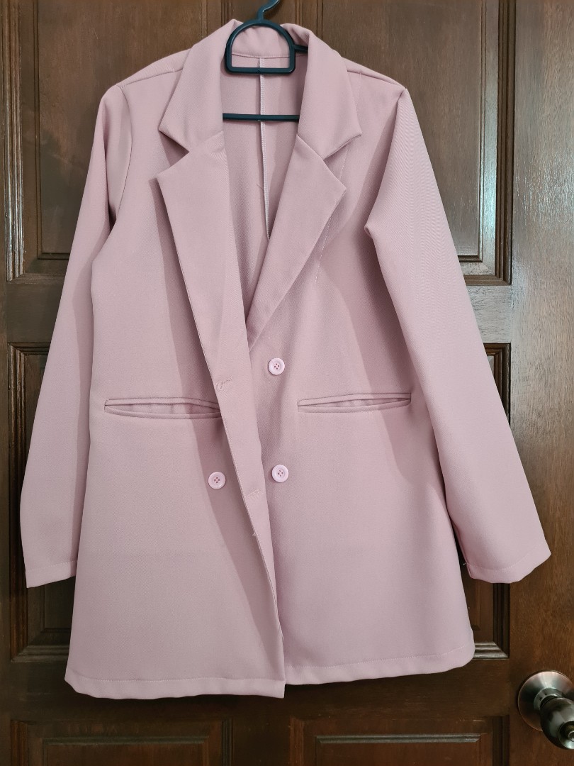 Old rose blazer on sale