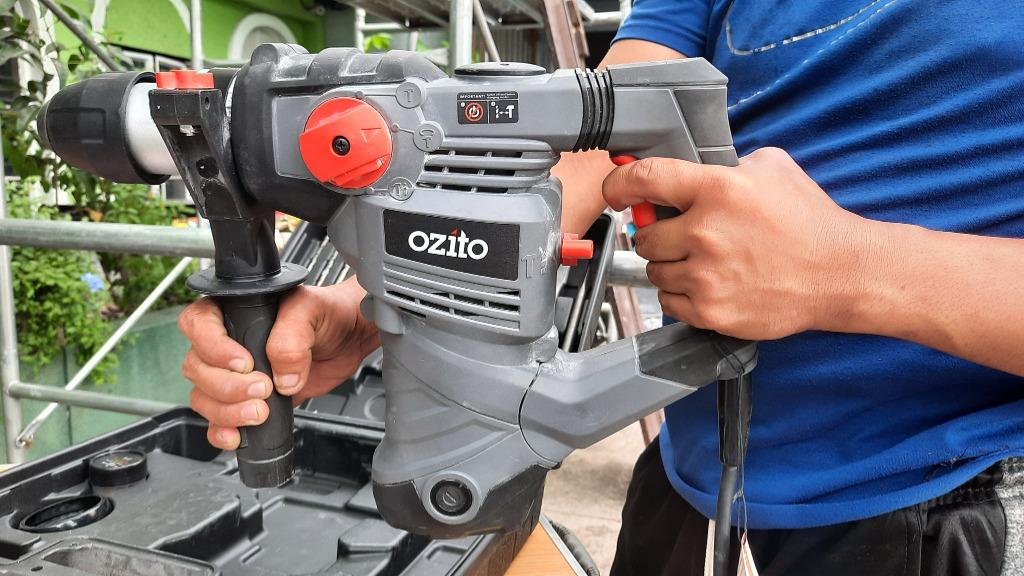 Ozito 1600w rotary hammer drill clearance