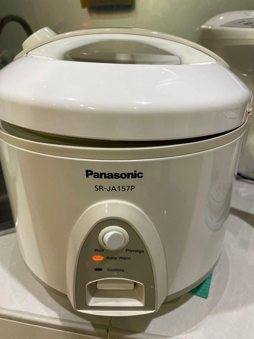 Panasonic Jar rice cooker 1.5L (SRJA157P), TV & Home Appliances