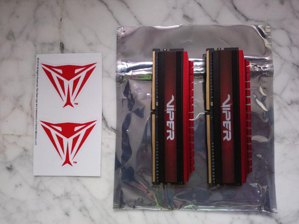 Patriot Viper 4 Series PV48G340C6K DDR4 8GB 2x4GB 3400MHz Kit
