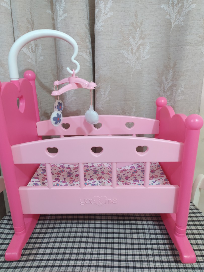 You & top me doll crib